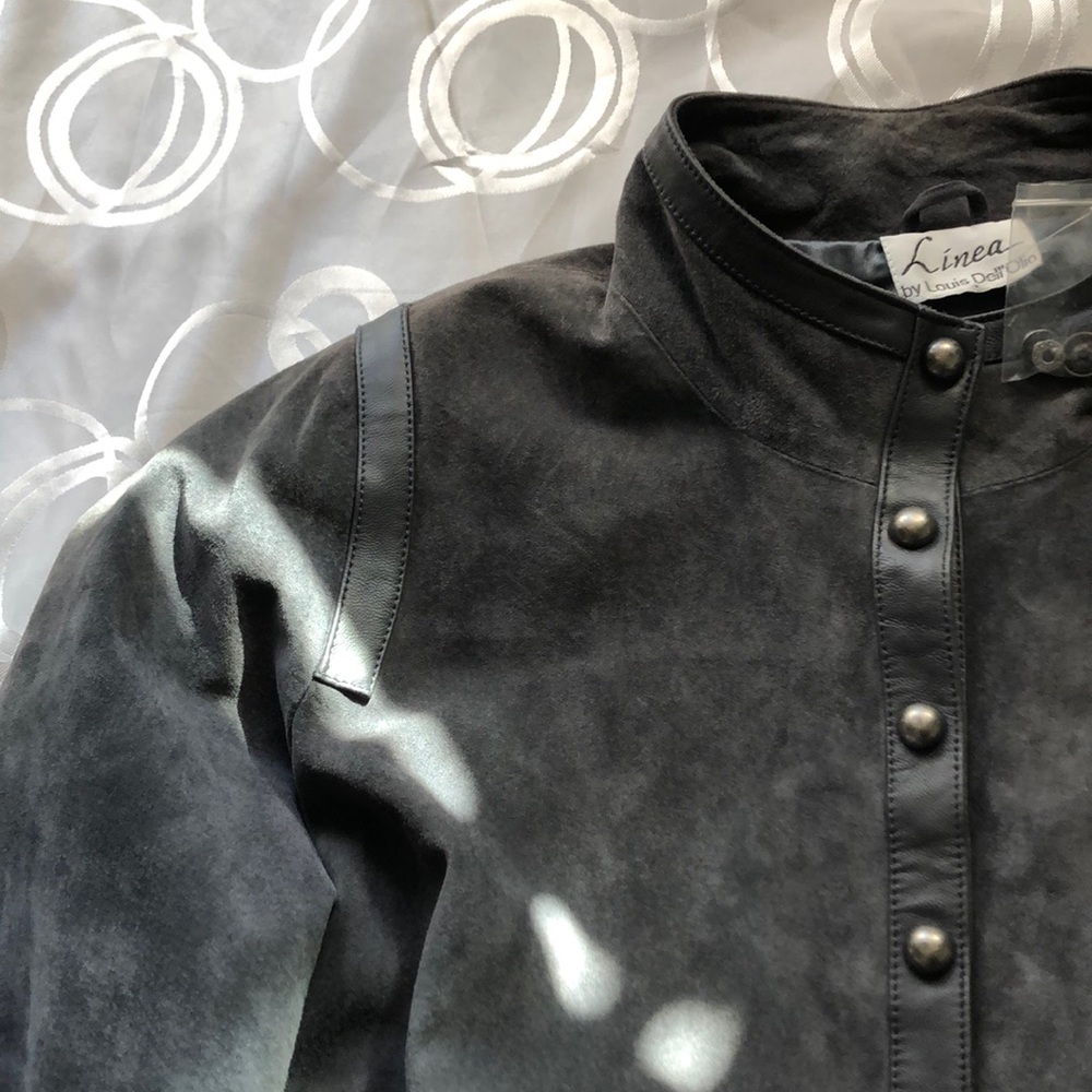 Linea by Louis Dell’Olio Leather Long Jack…